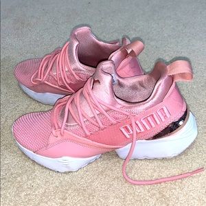 Puma pink sneakers